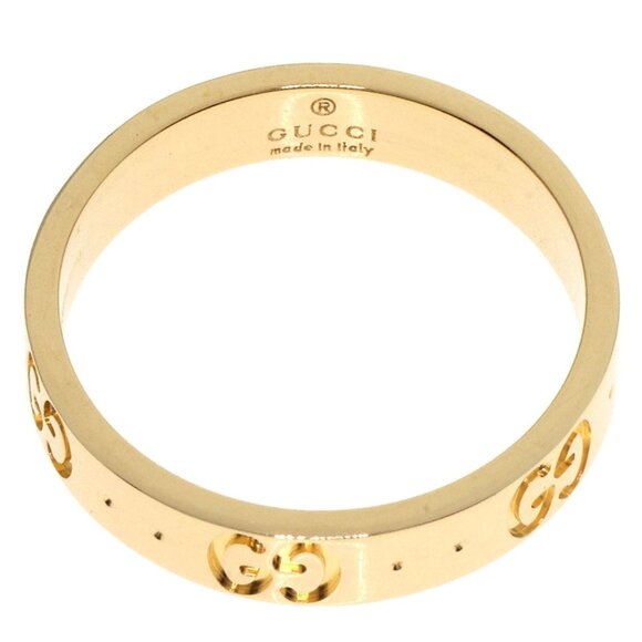 GUCCI 18k Yellow Gold Ring - Picture 4 of 9